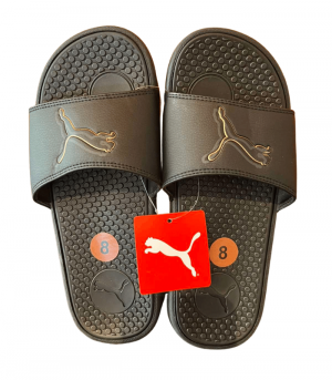 Puma Cool Cat Shadow WNS Black Team Gold Size 8-2