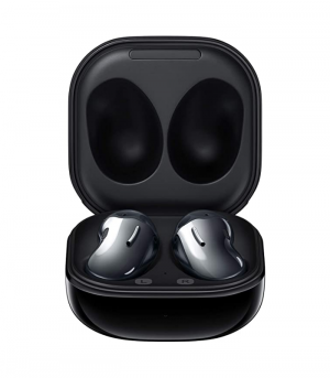 Samsung Galaxy Buds Live (ANC) Active Noise Cancelling TWS Open Type Wireless Bluetooth 5.0 Earbuds for iOS & Android, 12mm Drivers, International Model - SM-R180 (Mystic Black)