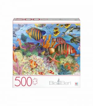 Big Ben 500 Piece Puzzle Coral Reef