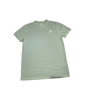 Adidas Mens Tech Tee Heater aero green