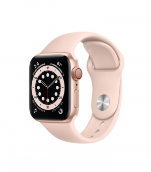 Apple Watch Series 6 40mm GPS - Gold Aluminum Case Pink Sand