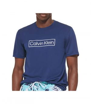 Ck Swimwear Upf 40+ Size Small(Navy Blue)