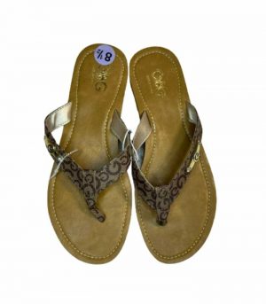 GBG Los Angeles Mocha Slip On Sandals Size 8 12