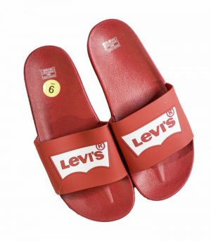 Levis Slipppers Red -a