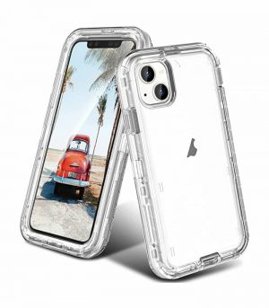 Oribox Case Compatible with iPhone 13 Case, Soft-Touch Finish of The Liquid Silicone Exterior Feels