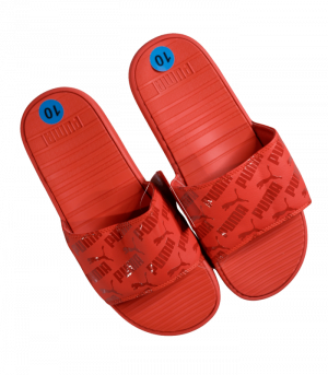 Puma Slippers Red Cool Cat Bold 2 Size 10 -a