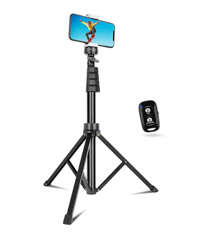 Sensyne Phone Tripod, Flexible Cell Phone Tripod with Phone Holder and Wireless Remote, Mini Travel Tripod Stand, Compatible with All Cell Phones, Cameras