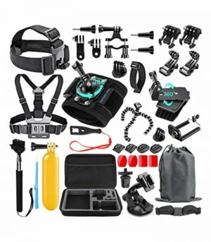 SmilePowo 48-in-1 Accessories Kit for GoPro Hero