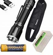 Tactical Portable LED Flashlight with High Lumens and 5 Modes for Emergency and Outdoor Use -Camping Accessories