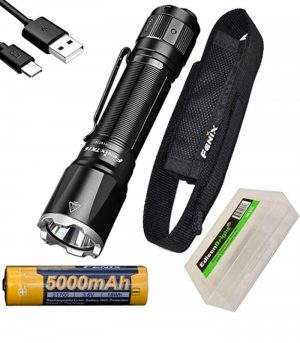 Tactical Portable LED Flashlight with High Lumens and 5 Modes for Emergency and Outdoor Use -Camping Accessories