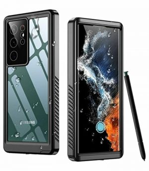 Temdan for Samsung Galaxy S22 Ultra Case Waterproof, Built in Screen Protector 360° Full Body Heavy Duty Shockproof IP68 Waterproof Galaxy S22 Ultra Case for Samsung S22 Ultra 5G 6.8 inch