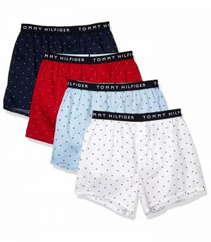 Tommy Hilfiger 4 Pack Woven Boxers