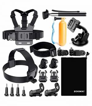 ZOOKKI Action Camera Accessories Kit