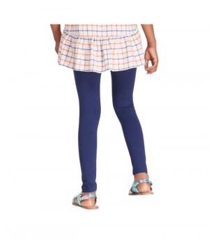 Cat & Jack Girls' Leggings Pants - Navy M.1