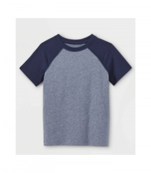 Cat & Jack Toddler Boys' Jersey Knit Short Sleeve T-Shirt - Navy 5T