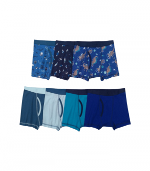 Cat & Jack™ Boys' 7pk Space Boxer Briefs - Blue XS