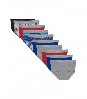 Hanes Boys' 7 + 3 Bonus Pack Briefs