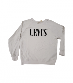 Levis White Longsleeve - Small