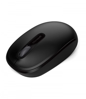 Microsoft Wireless Mobile Mouse 1850 - Black - Comfortable RightLeft Hand Use, Wireless Mouse with Nano transceiver, for PCLaptopDesktop, works with MacWindows 81011 Computers