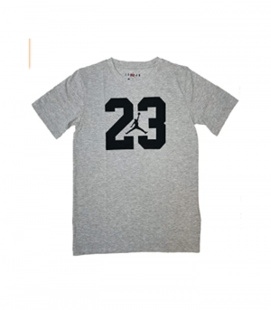 Nike Air Jordan Big Boys' Jumpman Dreams T-Shirt- Gray
