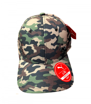 Puma Baseball Cap Camo Stretch Fit Hat2