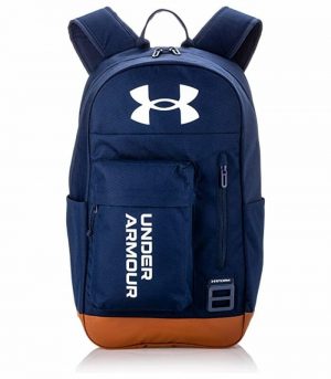 Under Armour Adult Halftime Backpack , Academy Blue White , One Size Fits All