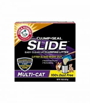 A&H Slide Cat Litter 19 Lb Clump & Seal