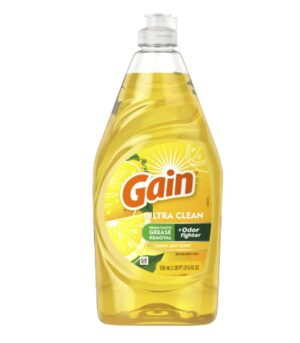 Gain Ultra Dish liquid 21.6oz Lemon zest