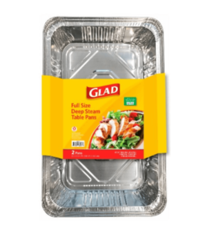 Glad Aluminum Pan Full Size 2pans