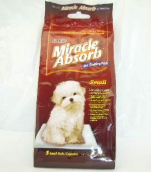 Miracle Absorb Pet Training Pads Sml 5pc