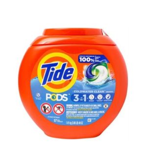 Tide Pods 57ct 3 In 1 H.E Original