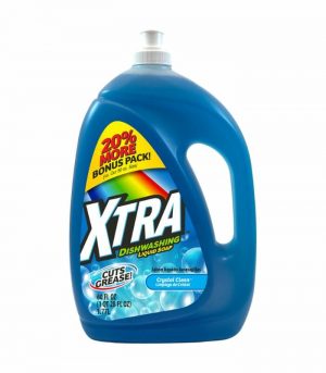 Xtra Dish Liquid 60 oz Crystal Clean