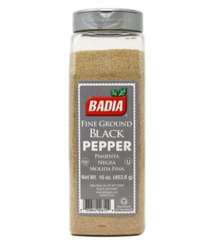 Badia black pepper Fine Ground 616oz