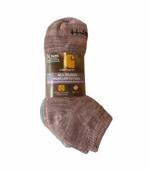 Carhartt Womens Socks Low Cut 6pair MD