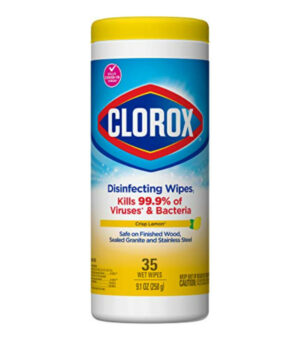 Clorox Disinfecting Wipes 35ct Crisp Lemon