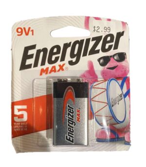 Energizer Max 9V1 Battery