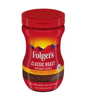 Folgers Classic Medium Roast Instant Coffee 8oz