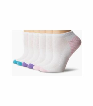 Fruit Of The Loom Socks 4-10 6 pack No Show