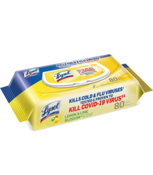 Lysol Disinfectant Wipes 80sheets Lemon & Lime Blossom
