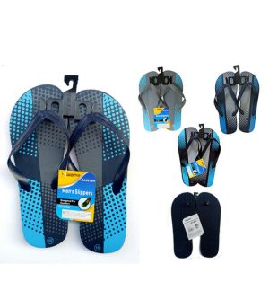 Mens Slippers Asst Sizes & Clrs
