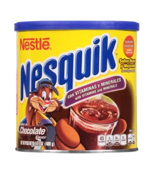 Nesquik Chocolate Flavor Powder Drink Mix, 14.1oz