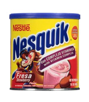 Nestle Nesquik Strawberry Flavor Powder Drink Mix, 14.1oz