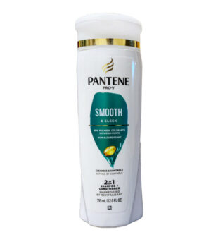 Pantene Prov-V Smooth & Sleek Shampoo 12oz