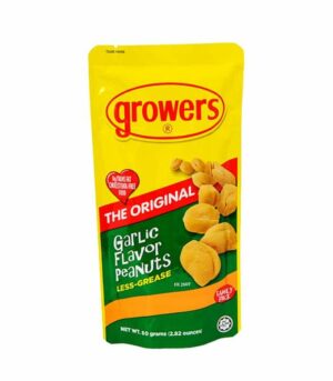 SSCGROWERS GARLIC 80 PEANUTS 24X 80G