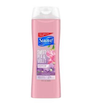 Suave Essentials Sweet Pea & Violet Pampering Body Wash 15oz