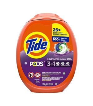 Tide Pods 112 ct H.R 98 oz Cold Water Cln
