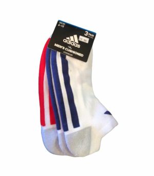 Adidas Men’s Cushioned 3 Pair Size 6-12
