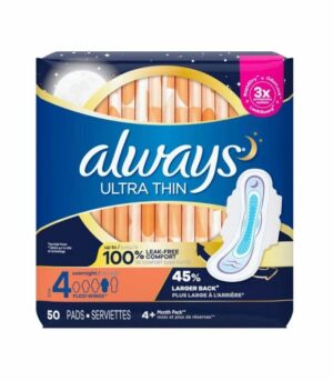 Always Ultra Thin Size 4 50ct