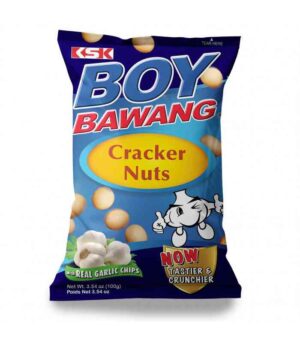 Boy Bawang Crackers Nuts with Real Garlic Chips