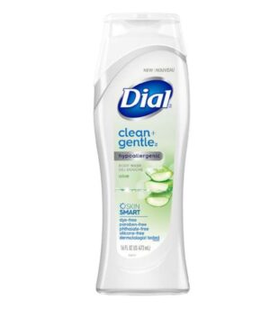 Dial Clean+Gentle Hypoallergenic Body Wash 16oz